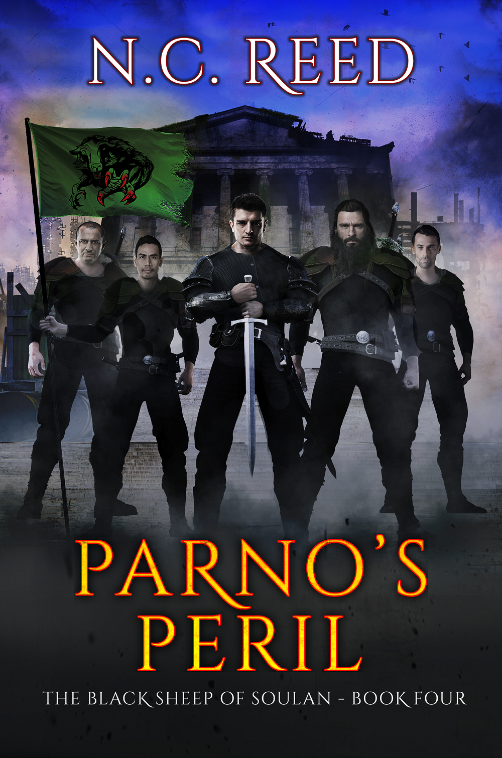 Parno's Peril Book Cover ebook by author N.C. Reed Book four of the Black Sheep of Soulan series